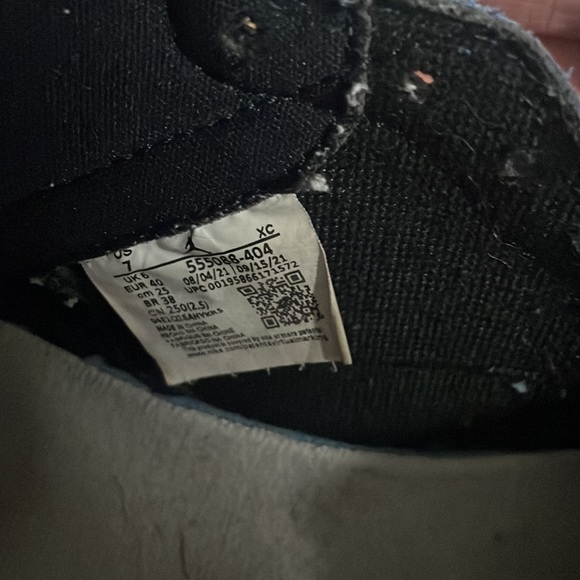 Mens Jorden 1 size 7 OG dark marina blue - Picture 7 of 8